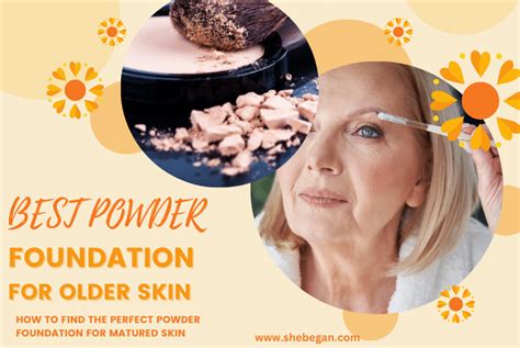 should older women wear liquid or powder foundation.